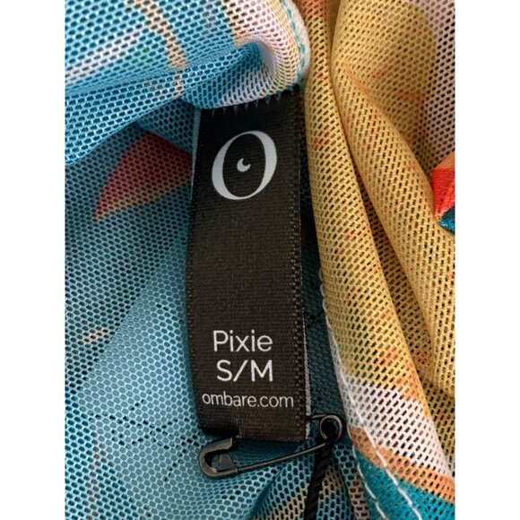 Ombare Karpo Swim Cover Up Jumpsuit Romper Sheer Resort Halter S/M NWT 7045 - Picture 10 of 16